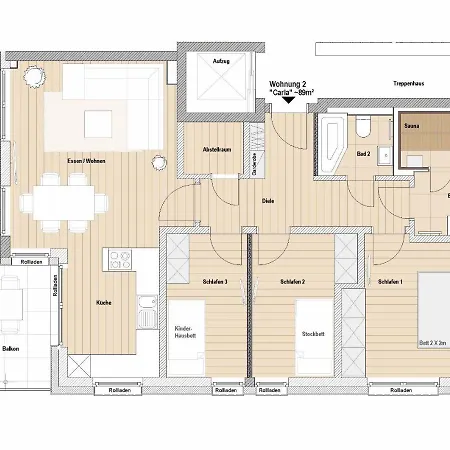 Appartamento Chalet C Apartment Carla Mit Sauna